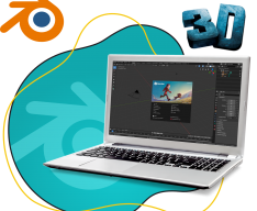 Blender - КИБЕРшкола программирования для детей, компьютерные курсы для школьников, начинающих и подростков - KIBERone г. 
