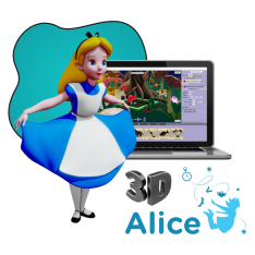 Alice 3d - КИБЕРшкола программирования для детей, компьютерные курсы для школьников, начинающих и подростков - KIBERone г. Соколиная гора