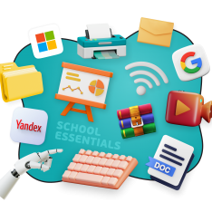 Цифровая база для школьника - КИБЕРшкола программирования для детей, компьютерные курсы для школьников, начинающих и подростков - KIBERone г. Соколиная гора