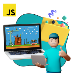 Программирование на JavaScript. Учимся создавать игры! - КИБЕРшкола программирования для детей, компьютерные курсы для школьников, начинающих и подростков - KIBERone г. Соколиная гора