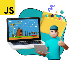 Программирование на JavaScript. Учимся создавать игры! - КИБЕРшкола программирования для детей, компьютерные курсы для школьников, начинающих и подростков - KIBERone г. 
