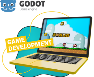 Godot.  Основа создания легендарных игр - КИБЕРшкола программирования для детей, компьютерные курсы для школьников, начинающих и подростков - KIBERone г. Соколиная гора
