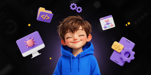 Идеальный сайт с нуля: код, дизайн и AI-помощник - КИБЕРшкола программирования для детей, компьютерные курсы для школьников, начинающих и подростков - KIBERone г. Соколиная гора